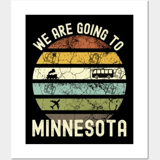 We Are Going To Minnesota, Family Trip To Minnesota, Road Trip to Minnesota, Holiday Trip to Minnesota, Family Reunion in Minnesota, Posters and Art